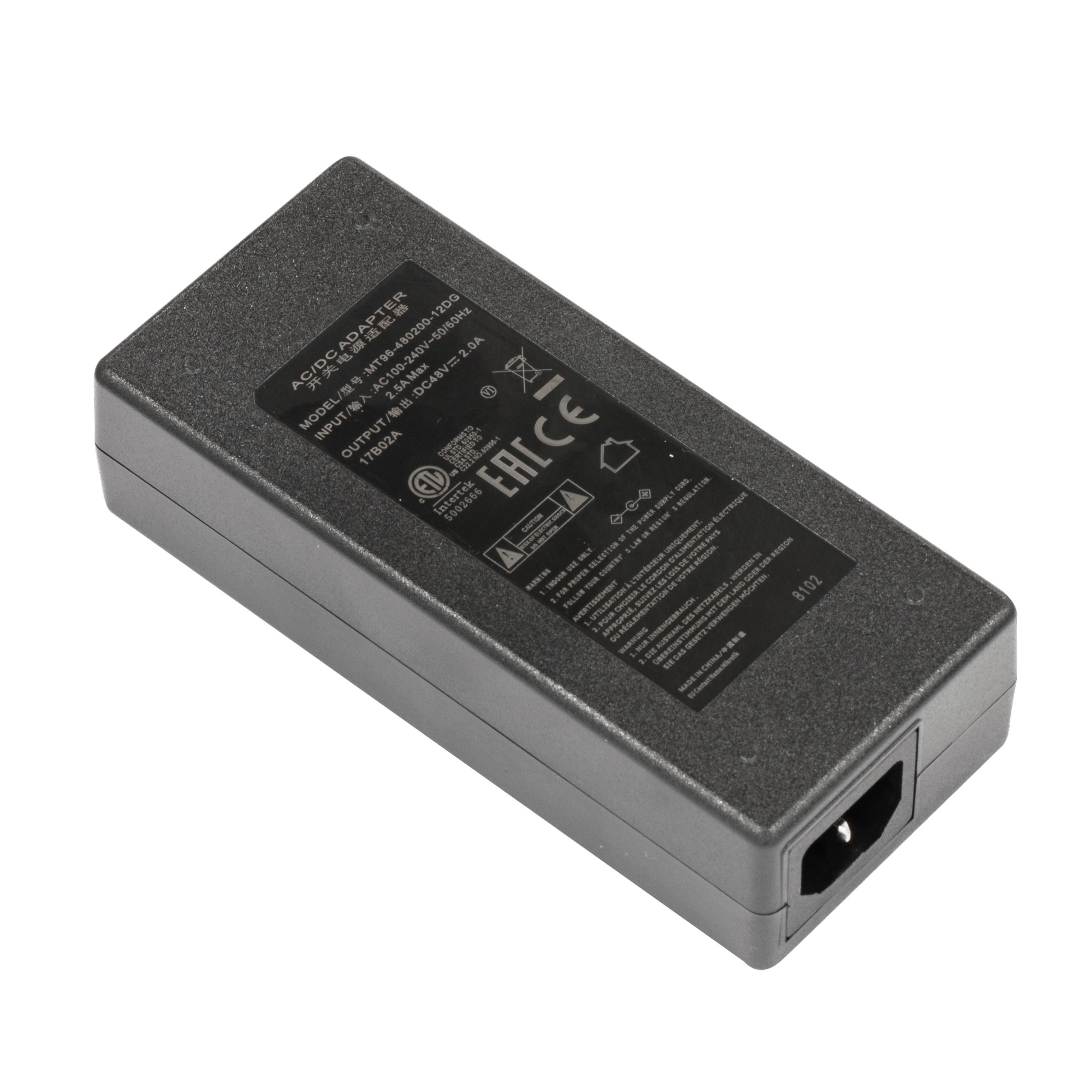 48V, 96W Power Supply (48V2A96W)