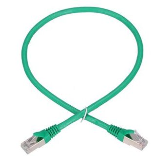 EXTRALINK EX.CAT6e-FTP-PATCH-BC-1Gb-0.5 LAN PATCHCORD CAT.6 FTP 1GBIT FOILED TWISTED PAIR BARE COPPER 0.5m (green)