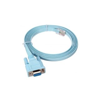 Rollover Console Cable 72-3383-01 DB9 Female to RJ45 Male for Cisco