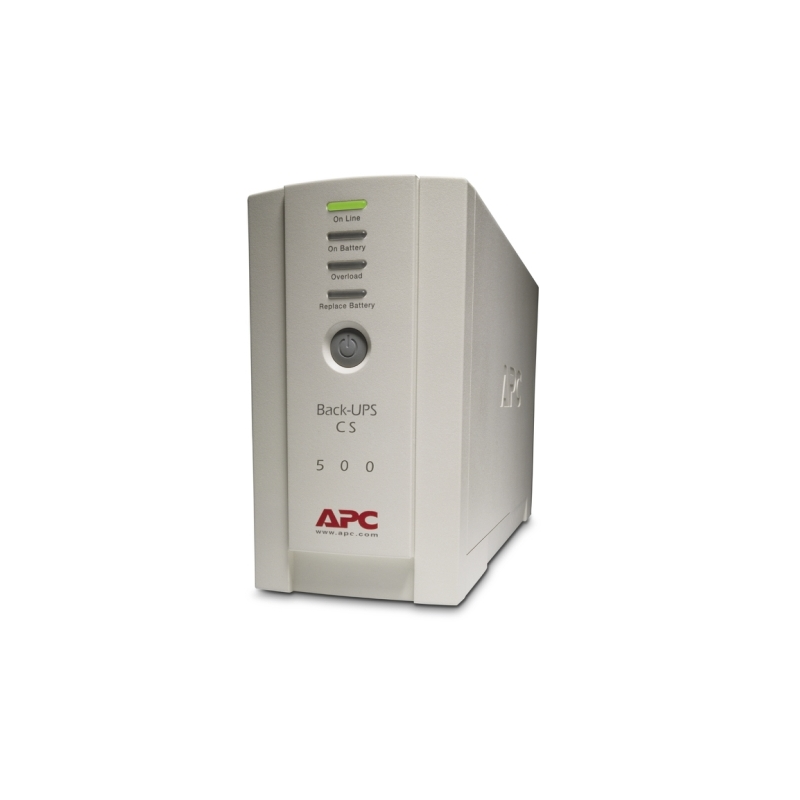 APC Back-UPS CS 500VA, 120V, beige, 6 NEMA outlets (3 surge)
