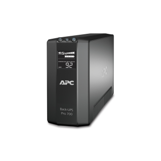 APC Back-UPS Pro 700VA, 420W, 120V, 3x battery backup & 3x surge outlets, data line protection RJ45/coax, NEMA 5-15