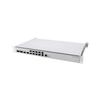 MikroTik CRS812-8DS-2DQ-2DDQ-RM, Quad Core 2GHz, 4GB, 2x10G Ethernet, 8x 50G SFP56, 2x 200G QSFP56, 2x 400G QSFP56-DD, Dual PSU, L6