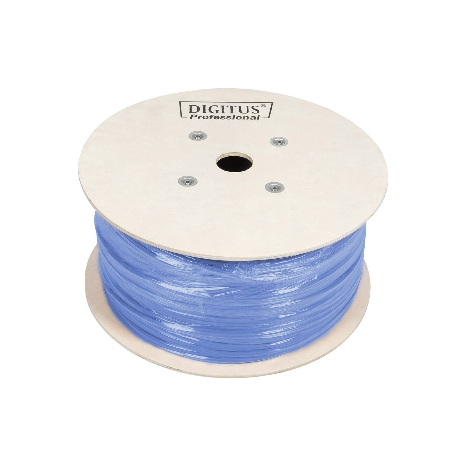 Digitus DK-1623-A-VH-305 Network cable CAT 6A U/FTP 4 x 2 x 0.25 mm² Light blue 305 m