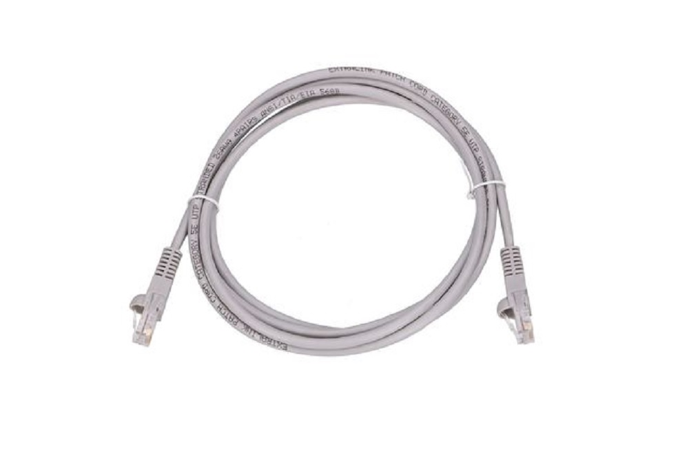 EXTRALINK EX.CAT5e-UTP-PATCH-BC-2 LAN PATCHCORD CAT.5E UTP TWISTED PAIR BARE COPPER 2m