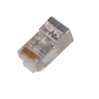 EXTRALINK EX-P8-042-34 RJ45 8P8C CAT5e SHIELDED CONNECTOR RJ-45