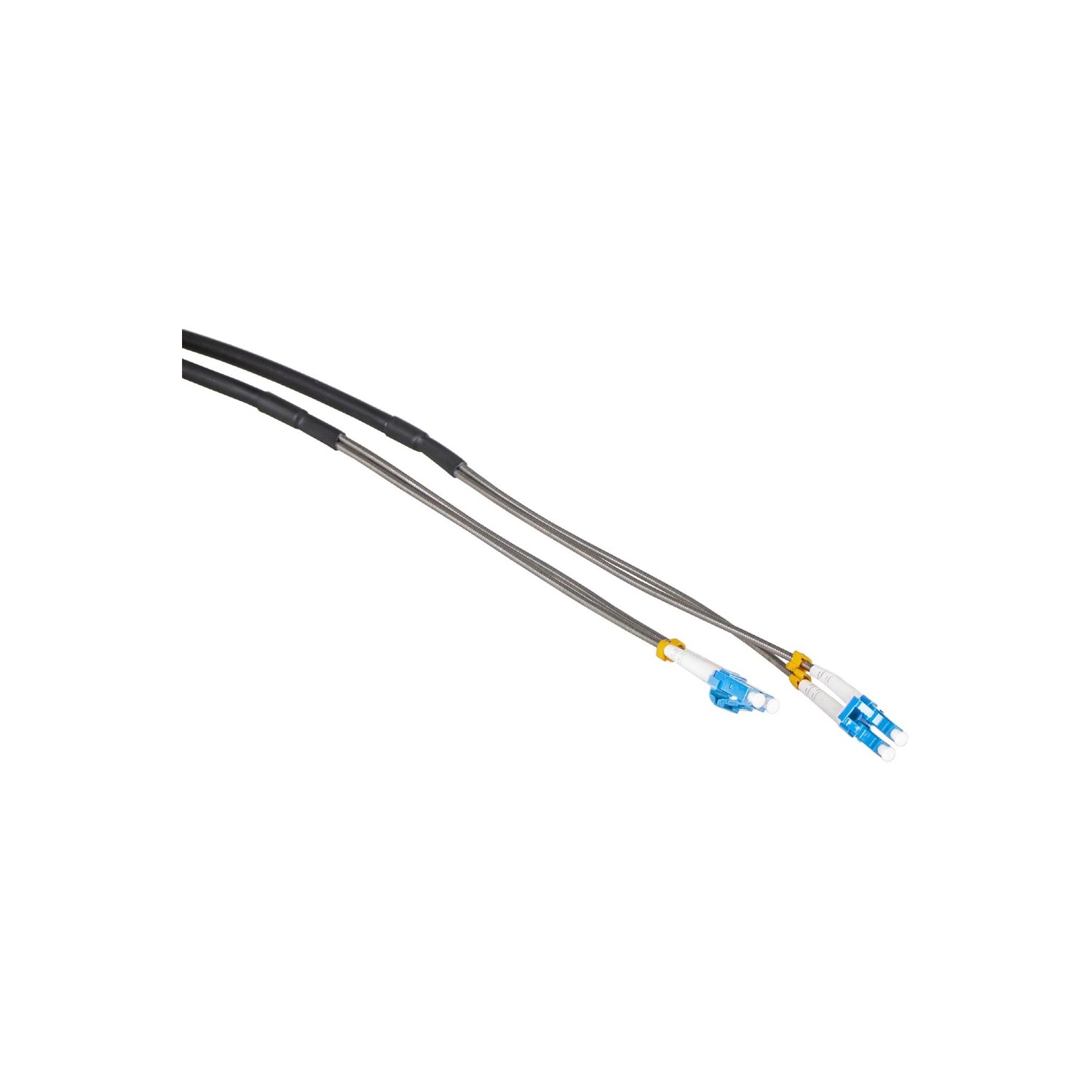 Masterlan AA fiber optic outdoor patch cord, LCupc/LCupc, Duplex, Singlemode 9/125, 5m