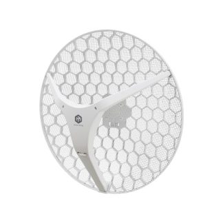 MikroTik LHG-5axD-XL, LHG XL 5 ax, 27dBi, 24dBm, Dual-Core 800MHz, 256MB, 2x2 @ 5GHz, Wi-Fi 6, 1xGigabit, L3