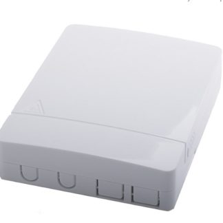 Masterlan FBOXSCLCD2+2 - FTTH box, 2xSC/LC duplex + 2x hole
