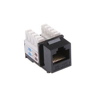Masterlan LY-KJ5-21 keystone UTP Cat.5e, black