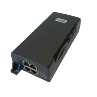 MaxLink MAXPI60W2x2 PoE injector - 802.3af/at, 55V, 1.1A, 60W, 1Gbit, 2xLAN, 2xPoE