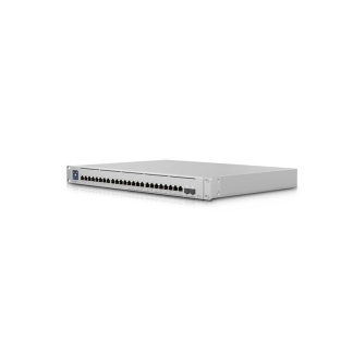 UBIQUITI (USW-Enterprise-24-PoE) UniFi Layer 3, PoE switch (12) 2.5GbE ports, (12) GbE ports, and (2) 10G SFP