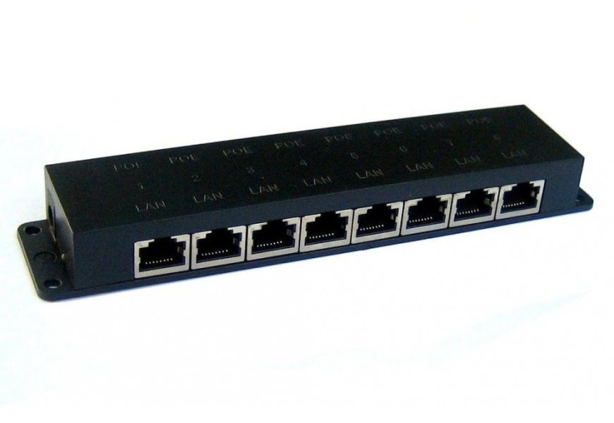 8 port passive POE power injector