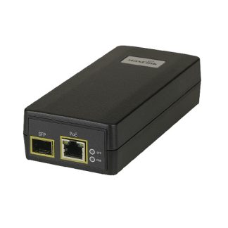MaxLink PI30F PoE injector - SFP, 802.3af/at, 55V, 550mA, 30W, 1Gbit