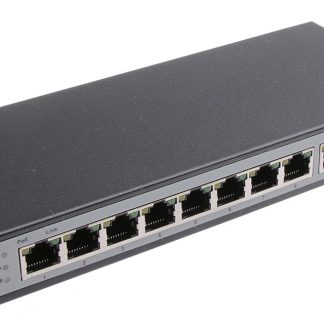 MaxLink PoE switch PSBT-10-8P-250, 10x LAN/8x PoE 250m, 802.3af/at, 120W, 10/100Mbps