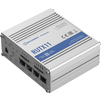 Teltonika RUTX11 Industrial Grade 4G LTE Cat6 Dual SIM Router
