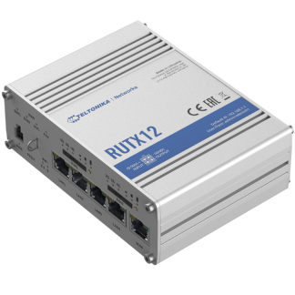 Teltonika RUTX12 Industrial Grade 2x 4G LTE Cat6 Dual SIM Router