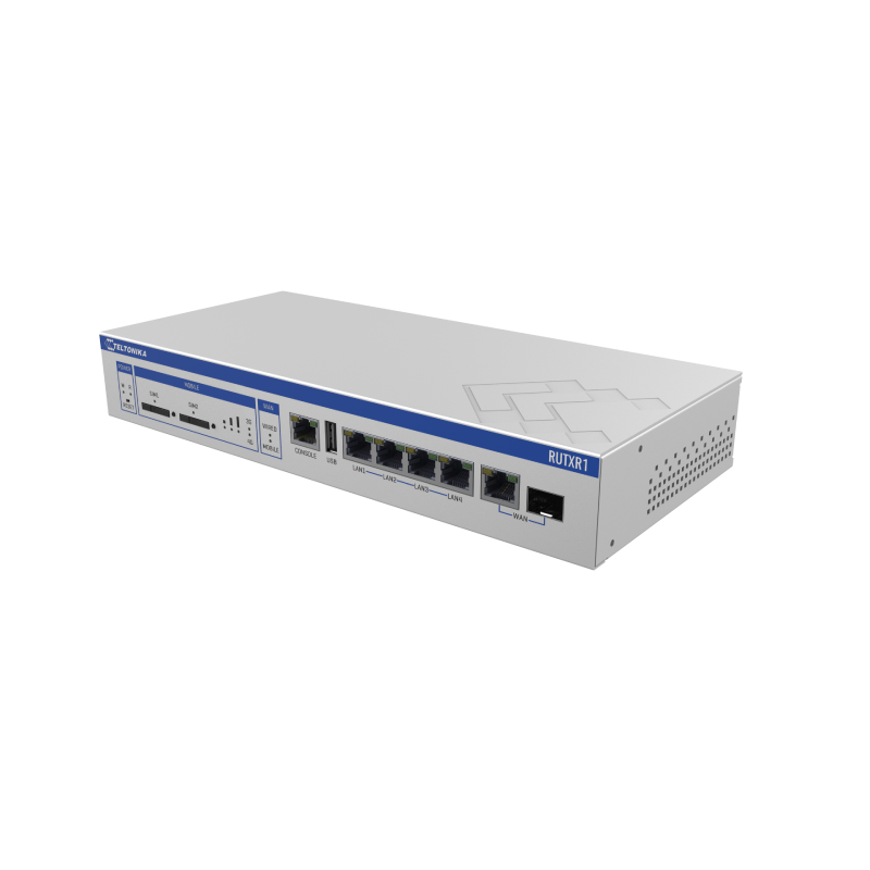 Teltonika RUTXR1 Enterprise 4G LTE Cat6 Dual SIM Rack-Mounted Router