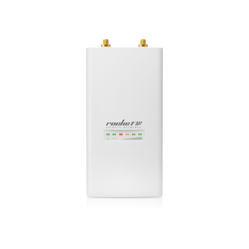 Ubiquiti RocketM2, 400MHz, 64MB, 28dBm, 1xEthernet, 150+ Mbps