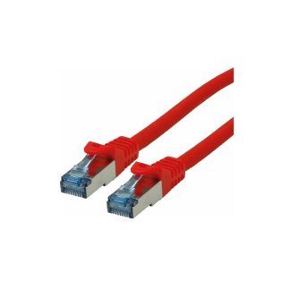 Roline S/FTP Cat.6a Ethernet Patch Cord 1,5m RED