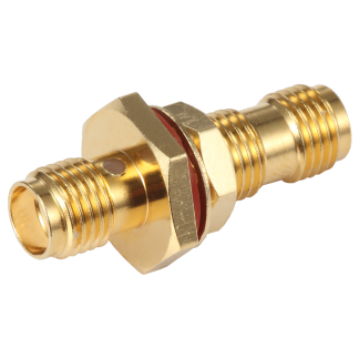 RF max RFM-AD-SMAF-SMAF-C adaptor SMA female to SMA female chassis