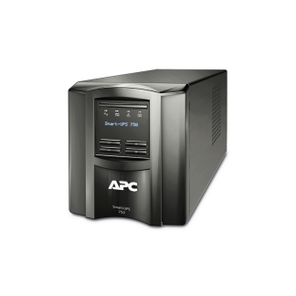 APC Smart-UPS, Line Interactive, 750VA, Tower, 230V, 6x IEC C13 outlets, SmartConnect Port+SmartSlot, AVR, LCD