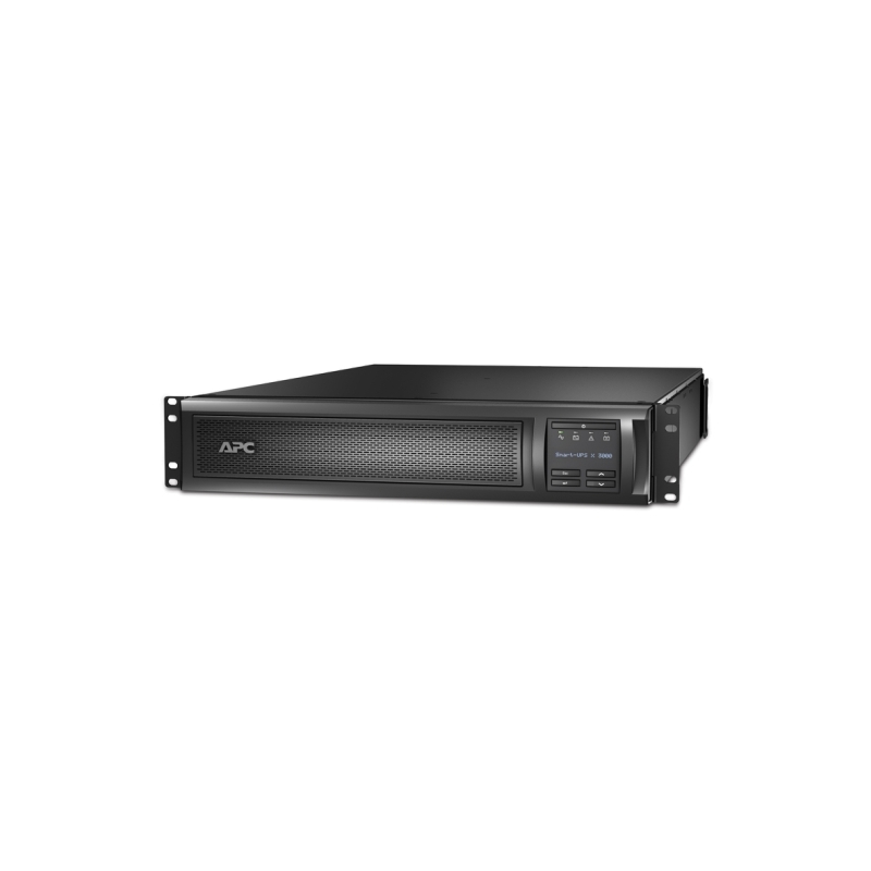 APC Smart-UPS X, Line Interactive, 3kVA, Rack/tower 4U, 208V-230V, 8x C13+2x C19 IEC, SmartSlot, Extended runtime