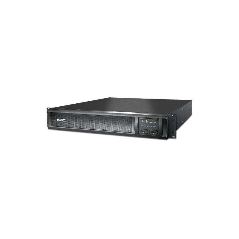 APC Smart-UPS X, Line Interactive, 750VA, Rack/tower 2U, 230V, 8x IEC C13, SmartSlot, Extended runtime