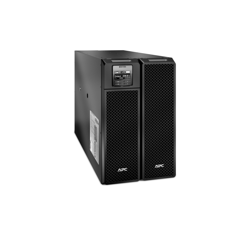APC Smart-UPS On-Line, 10kVA/10kW, Tower, 230V/400V, 6x C13+4x C19 IEC outlets, Network Card+SmartSlot, Extended runtime