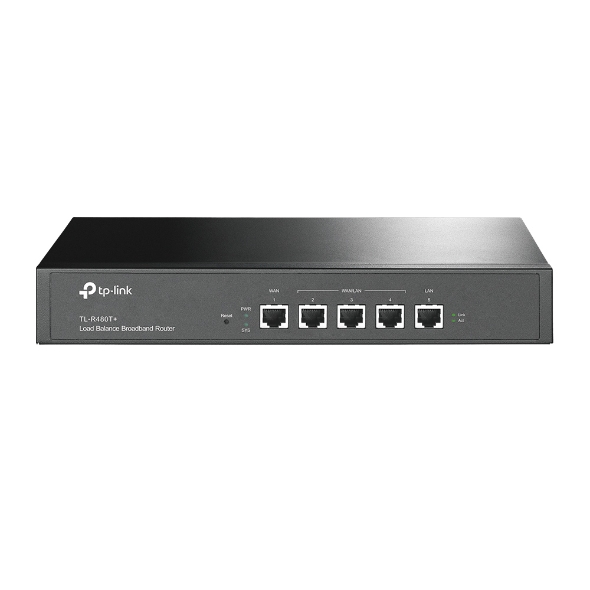 TP-LINK TL-R480T+ V7 2 WAN PORTS + 3 LAN PORTS ENTERPRISE ROUTER