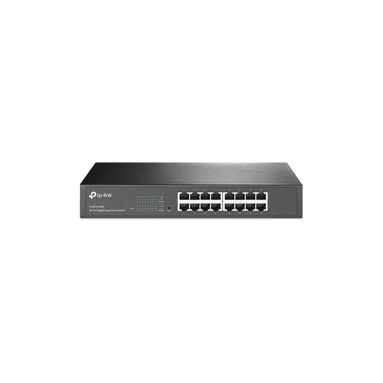 TP-Link, TL-SG1016D v8, 16-port Gigabit Desktop/Rackmount Switch