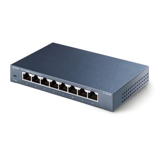 TP-LINK TL-SG108 v9, 8 Port Switch, 10/100/1000 Mbps