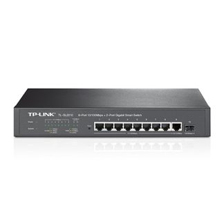 TP-LINK TL-SL2210 V1 8-Port 10/100Mbps + 2-Port Gigabit Smart Switch