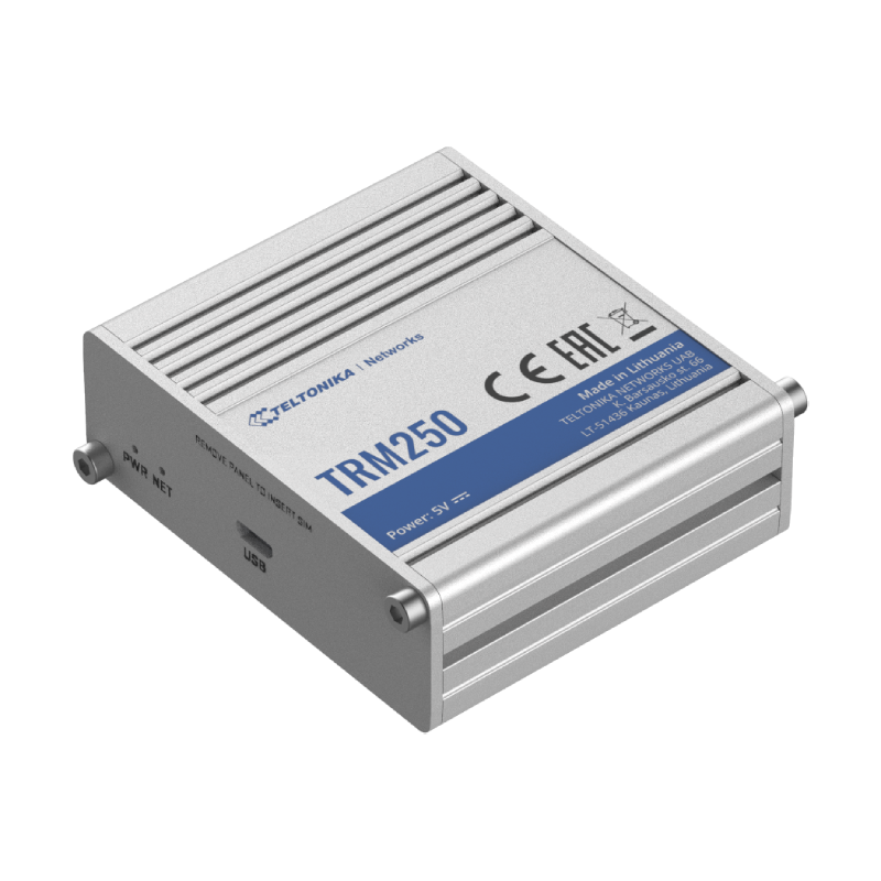 Teltonika TRM250 Industrial Grade Cellular Modem LTE (Cat-M1) / NB-IoT / EGPRS
