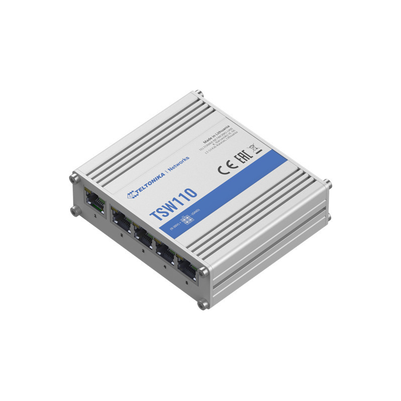 Teltonika TSW110 Unmanaged Layer 2 Switch