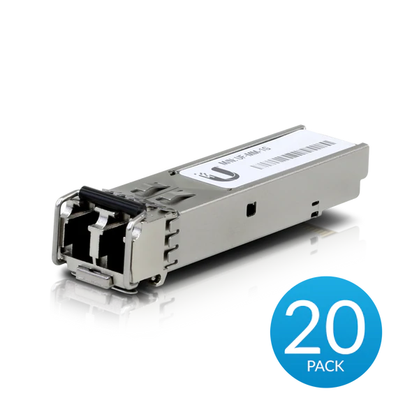 SFP 1,25G, MM LC 550m Dual-Fiber 850nm 20-pack (UF-MM-1G-20)
