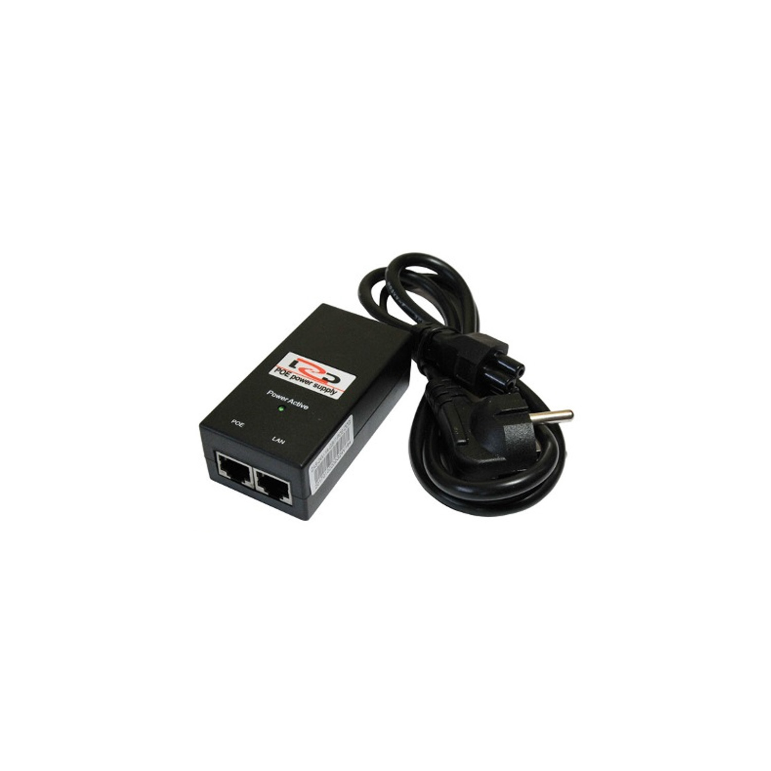 ZAS-24V-1A-GBIT-POE-DCG PoE 24V 24W Gigabit Power Adapter ESD Protected