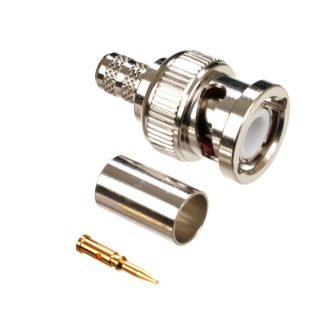 BNC Male Crimp Connector For LMR240 - BNC MALE LMR240