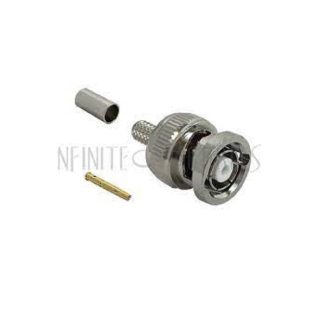 Reverse BNC Male Crimp Connector for LMR240