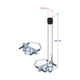 Interline Horizon omnidirectional antenna 2,4 GHz / 7 dBi (IH-G07-F2425-V)