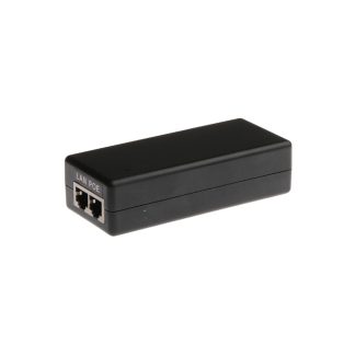 MIKROTIK HSG12-2400 passive Gigabit PoE adapter, 24V 0.5A, grounded with ac cord