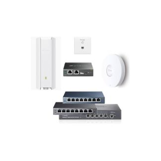 Complete Omada Business wifi6 HotSpot ( Omada Indoor AP/Outdoor AP/Hardware Controller + network equipment ) V1