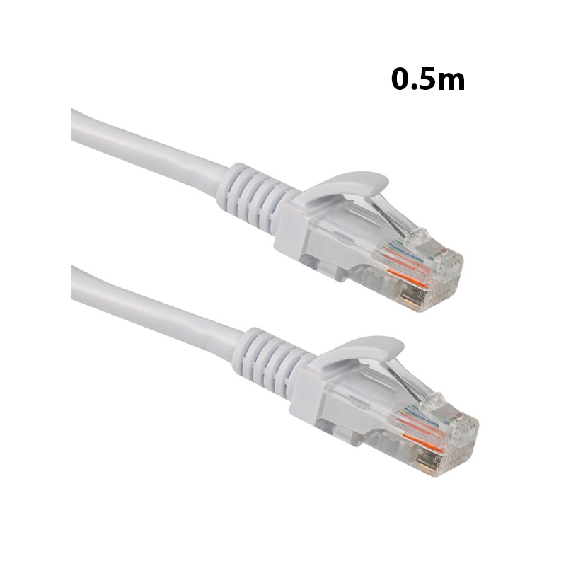 Extralink UTP Cat.5e Cable 0.5m Γκρι