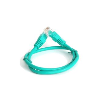 EuroLan PC6E0025G-ELC Comfort patch cable UTP, Cat6, AWG24, ROHS, 0,25m, green