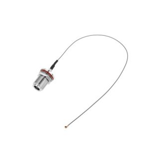 Pigtail UFL to N female Bulkhead, 1.13, 15 cm