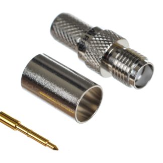 Reverse Polarity SMA Female for LMR240 - RPSMA Female