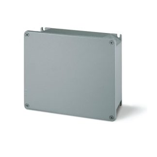 SCAME Junction Box 253x217x93mm IP66/IP67/IP69 GREY DIE-CAST ALUMINIUM ( JB 653.04 )
