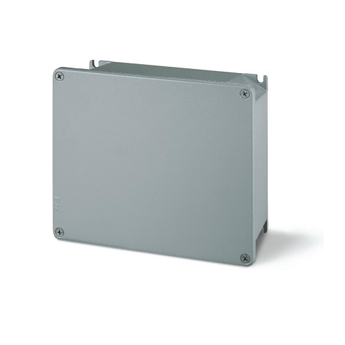 SCAME Junction Box 253x217x93mm IP66/IP67/IP69 GREY DIE-CAST ALUMINIUM ( JB 653.04 )