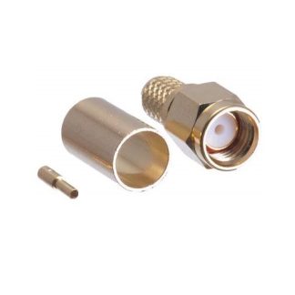 SMA Male Connector Crimp for LMR-400