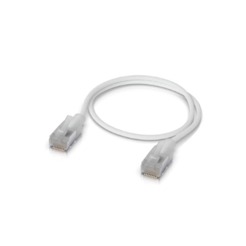 Ubiquiti UACC-Cable-Patch-EL-C6A-0.3M-W UniFi Premium Patch Cable, Etherlighting, Cat6a, 0,3m
