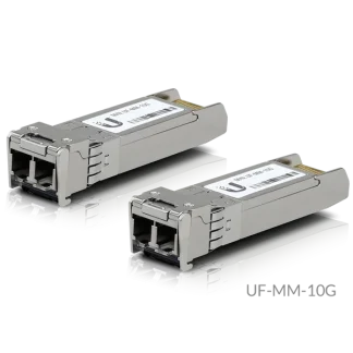 SFP+ 10G, MM LC 300m Dual-Fiber 850nm 2-pack (UF-MM-10G)
